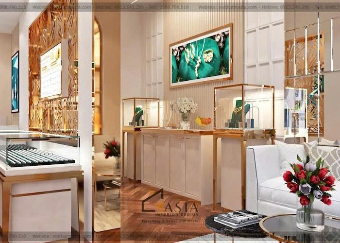 Thiết Kế Tiệm Trang Sức Hoành Thành, Bình Dương